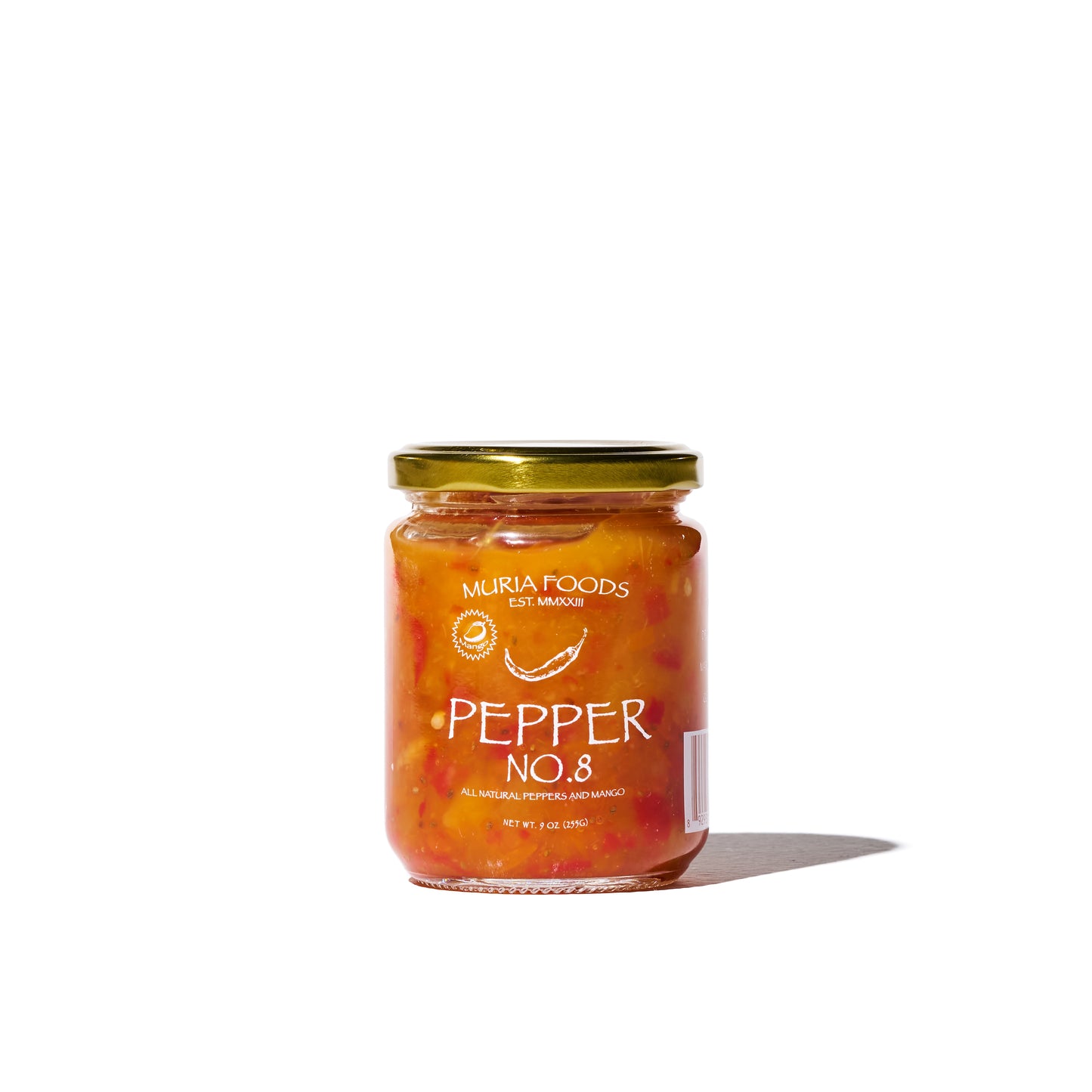 Muria Pepper No. 8 Sweet & Spicy Pepper Jelly, 9 oz