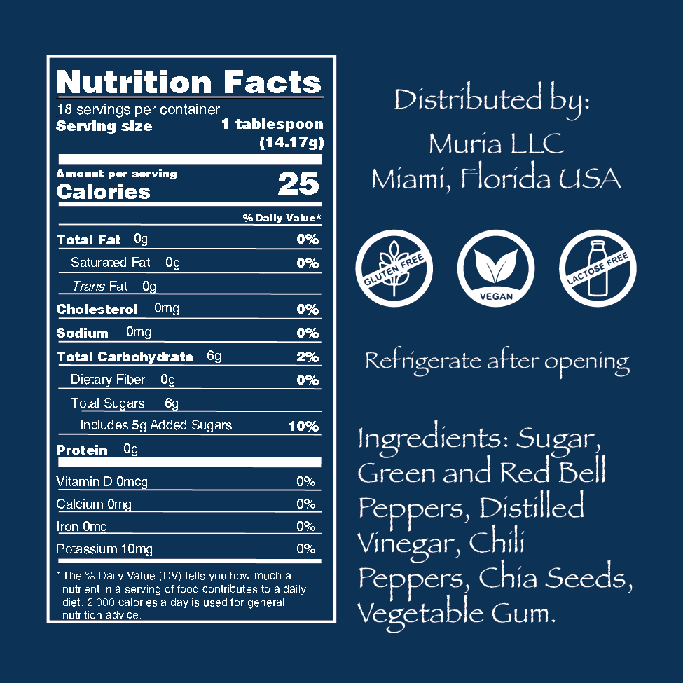 Pepper No. 1 Preserve