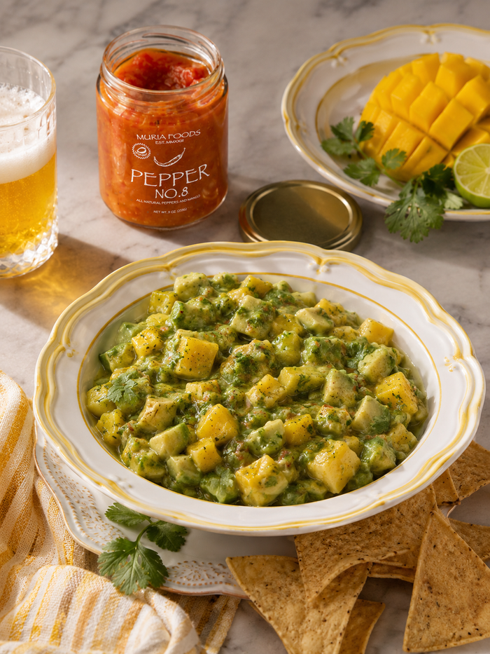 Muria Pepper No. 1 & 8 Avocado Mango Salsa