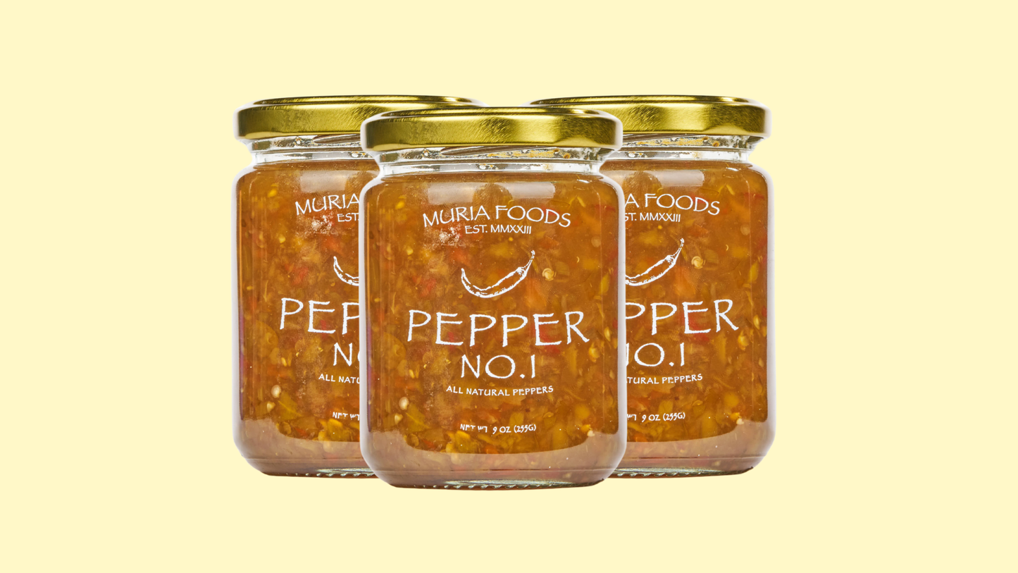 Pepper No. 1 Preserve - 3 Pack